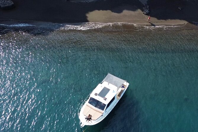 Santorini Fishing Private Cruise boat tour - BBQ, Snorkeling - Where the Day Starts: Ormos Ammoudiou and a Very Different Santorini