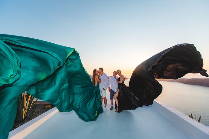 Santorini flying dress photo - Price and value: what $238.45 covers vs what adds up
