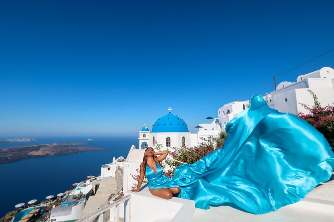 Santorini Flying Dress Photography - Key things you’ll love