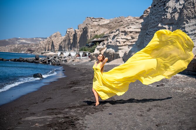 Santorini Flying Dresses Photo Shoot - Value for money: where $421.44 per person really fits