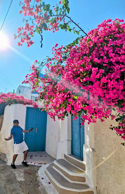 Santorini: From Reel to Real – Private Tour of Hidden Gems - Red Beach Photo Pause, Then Perivolos for Real Time