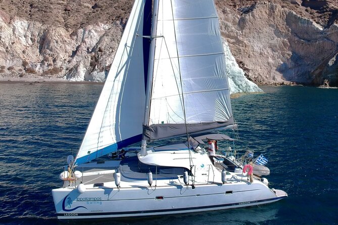 Santorini: Full-Day Catamaran Cruise, with Food|Drinks - Catamaran Cruise Day: How the Route Works From Vlychada