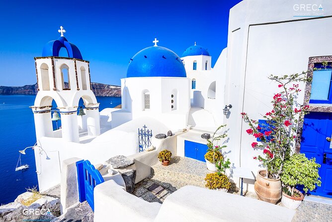 Santorini Full-Day Private Experience Wine Tasting Included - Kamari Beach: Organized, Black Sand, Easygoing Time