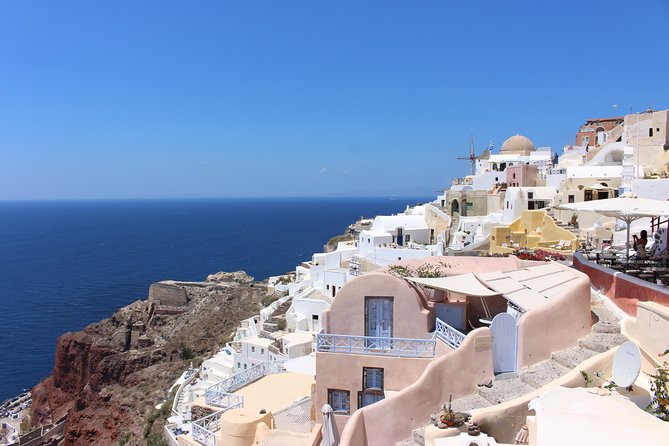 Santorini Full Day Tour - Thirassia island time: beach break and village wandering