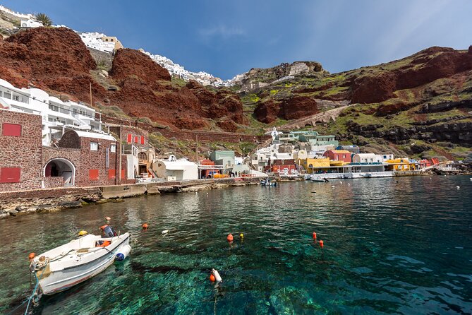 Santorini Full Day Trip by Santo Luxury Escape - Profitis Ilias monastery: the highest point stop that pays off