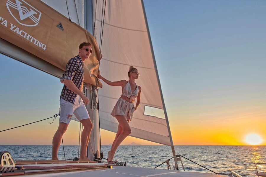 Santorini Gold Catamaran Cruise with Snorkel, BBQ & Open Bar - Value Check: What $117 Gets You for 5 Hours in Santorini