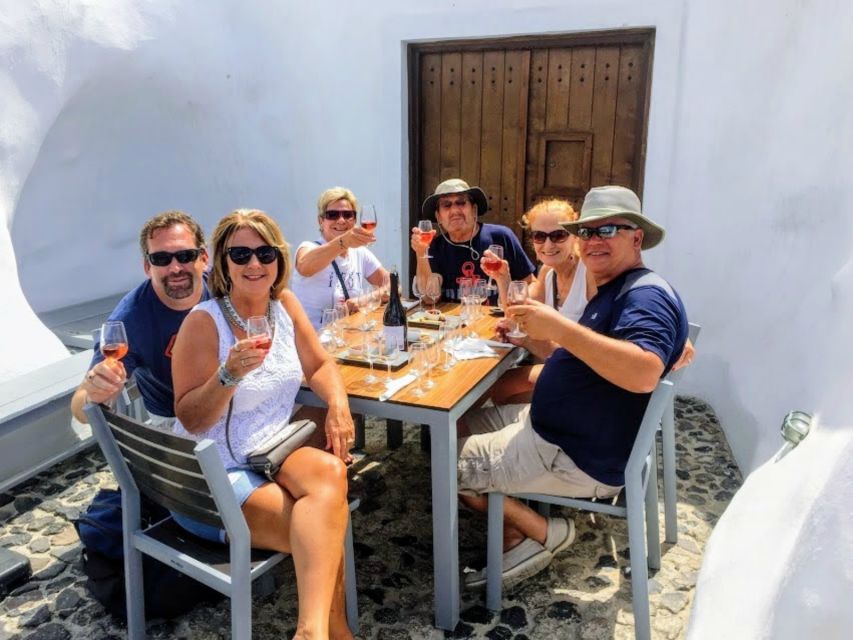 Santorini: Guided Tour to 3 Wineries with Wine Tastings - What you’ll taste: Nykteri, Assyrtiko, Vinsanto (and why 12 glasses works)