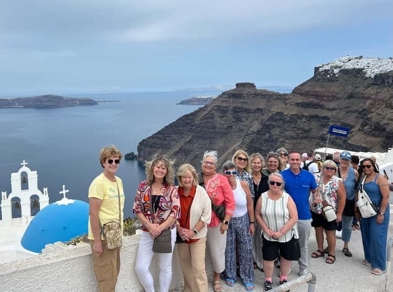 Santorini: Half-Day Must-Sees in a Small Group Tour - Entering Oia: where you learn how to move fast