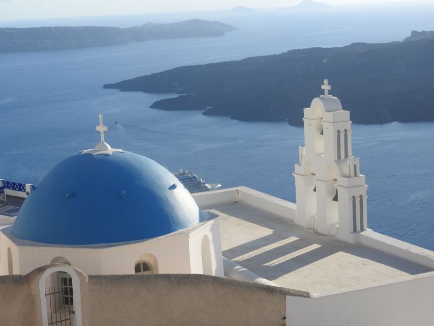 Santorini: Half-Day Sightseeing Tour with Hotel Pickup - Prophet Elias: the highest stop that turns into your best early photo