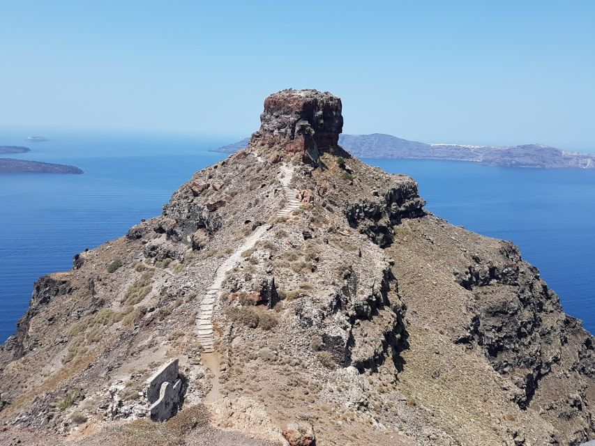 Santorini: Half-Day Sightseeing Tour with Hotel Pickup - Megalochori coffee and village walking at a calmer tempo