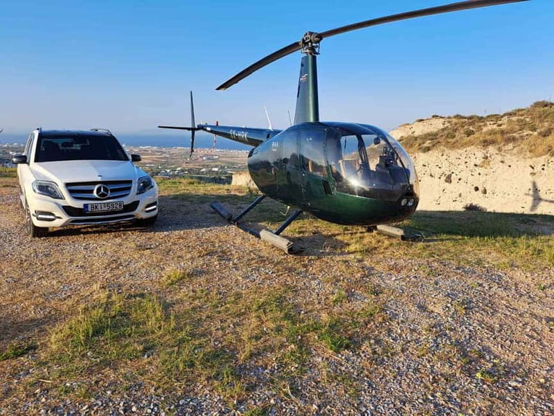 Santorini: Helicopter Sightseeing Flight Over Caldera - Pickup Options: Getting There Without the Headache