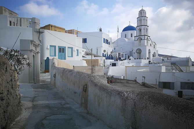 Santorini Highlights & Hidden Gems – Private Family-Friendly Tour - Perivolos black sand beach: snorkels included for real water time