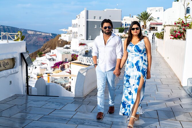Santorini Highlights Private Tour 6 hours, pick up/ drop included - Oia Main Street: where the postcard views meet real walking