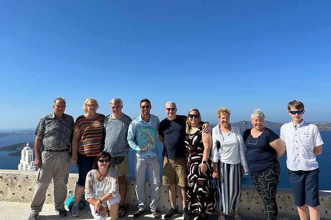 Santorini Highlights Small-Group Tour with Authentic Greek Lunch - Getting to the meeting point: cable car up top, then go