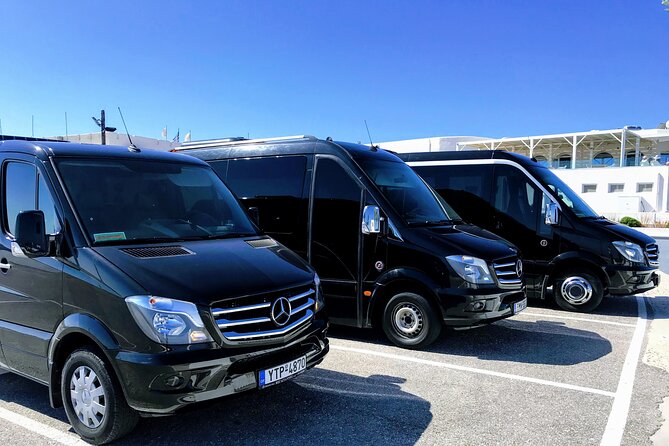 Santorini Highlights Small-Group Tour - Riding comfort in an air-conditioned minibus (and why it matters)