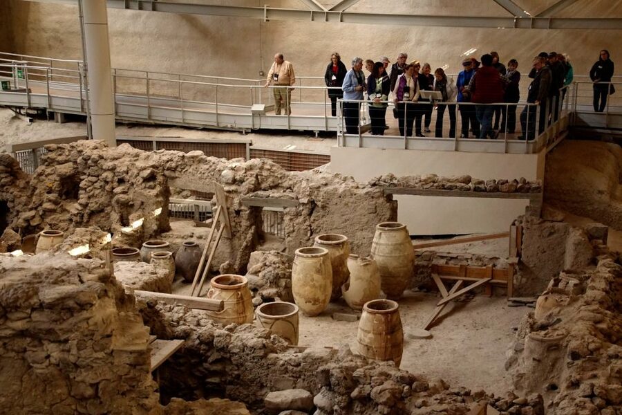 Santorini HISTORY & ARCHEOLOGY Tour (up to 8 guests) - Museum of Prehistoric Thera: connect the dots after the ruins