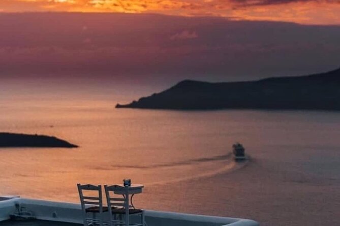 Santorini Honey Moon Romantic Private Sunset Wine Tour - A truly private couple setting, with pickup and transport handled