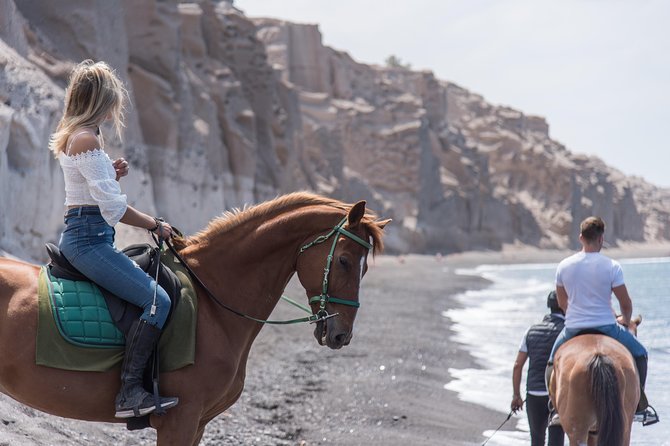 Santorini Horse Riding to Black Sandy Beach - Price and value: does $102.79 make sense for 90 minutes?