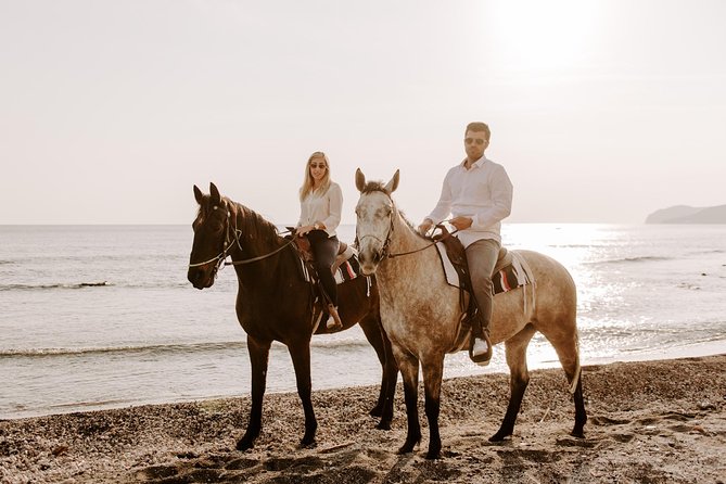 Santorini: Horse Riding to the Black Sandy Beach (Eros beach) - Riding down to Eros Beach: timing, pace, and terrain reality