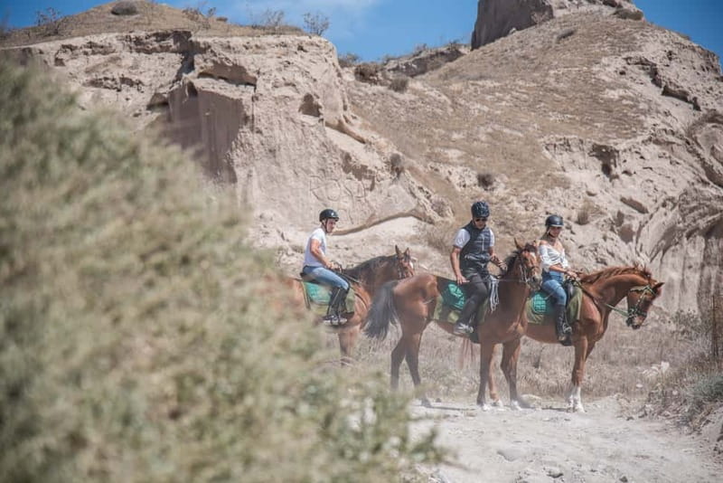 Santorini: Horse Riding Trip to Black Sandy Beach - Guides, horses, and safety: why this ride stays stress-free