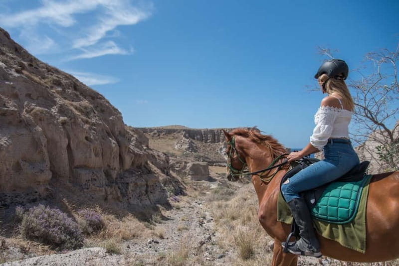 Santorini: Horse Riding Trip to Black Sandy Beach - Logistics: where Efippos is, and how to plan your day
