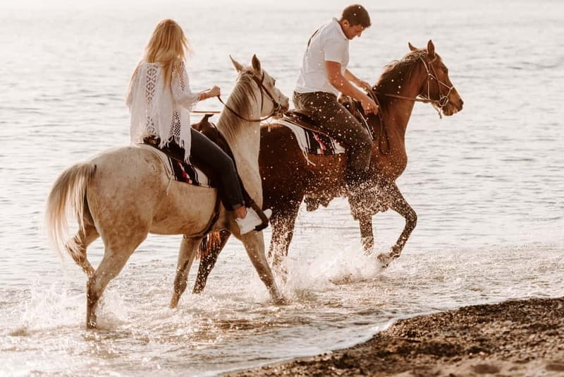 Santorini: Horseback Riding on the Black Sandy Eros Beach - Price and Value: Is $117 Worth It in Santorini?