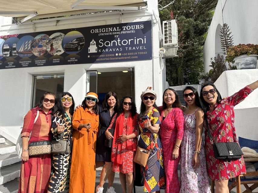 Santorini in 5 Hours: Oia, Traditional Villages, Black Beach - Transport, timing, and group reality on a 5-hour clock