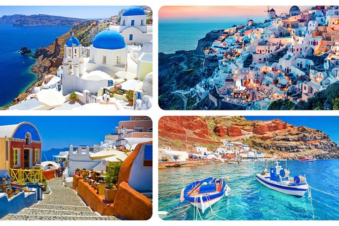 Santorini In One Day Bus Tour with Oia Sunset & optional Sailing - Red Beach: volcanic color for quick photos (and not much else)