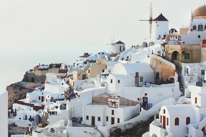Santorini Instagram and TikTok Photo Spots Private Tour - Firostefani’s Blue Dome and the Three Bells Photo Break (30 Minutes)