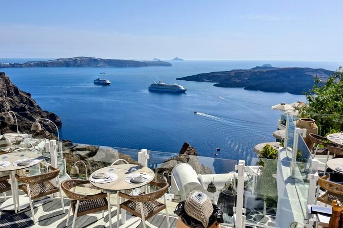 Santorini Island Tour for Cruise Travelers - Small Group - Imerovigli and Firostefani: balcony views and a scenic caldera edge walk
