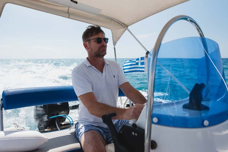 Santorini: License-Free Boat Rental with Ice, Water, & Fruit - Driving the Caldera: Santorini’s Sea Crater From Your Own Deck