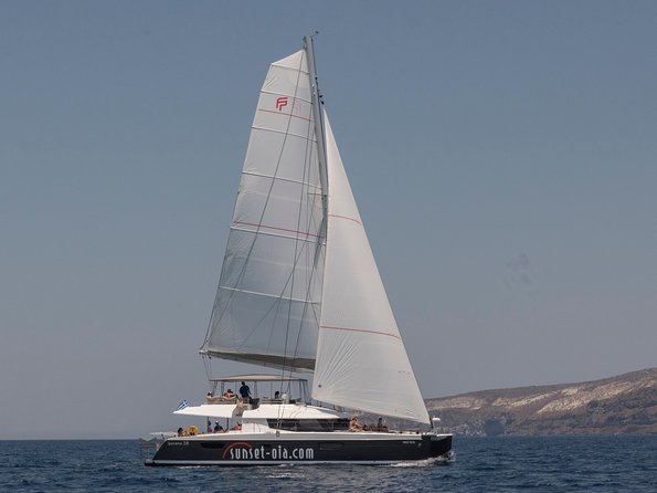 Santorini Luxury Catamaran Day Cruise with BBQ,drinks,transfer - Why This Catamaran Day Cruise Feels Less Like a Production