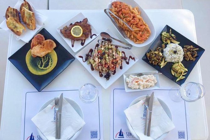 Santorini Luxury Catamaran Day Cruise with BBQ,drinks,transfer - Hot Springs Stop: Swim Time Plus the One Detail About Staining