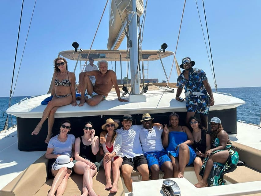 Santorini: Luxury Sunset Cruise with Dinner, BBQ, and Drinks - Thirasia Island: dinner, BBQ, and drinks with a real change of pace