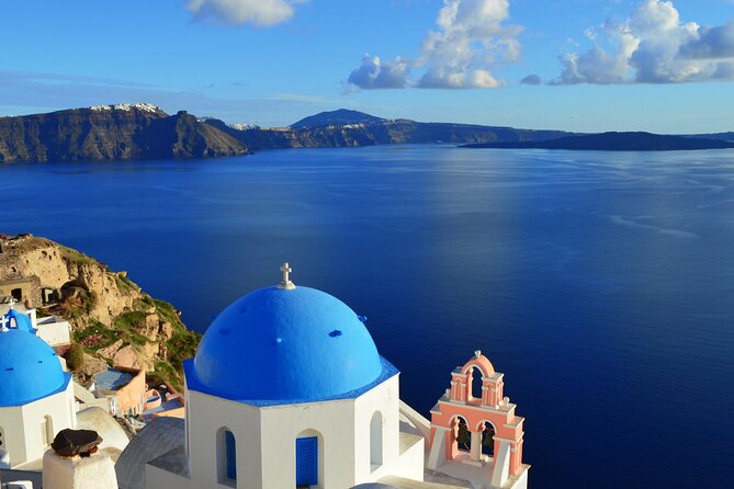 Santorini Must-See Highlights: Private Shore Tour - Red Beach on the volcanic southwest coast