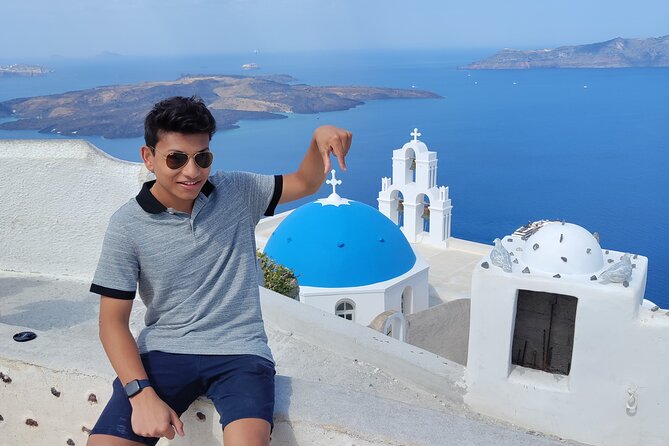 Santorini Must-See Highlights: Private Shore Tour - Perissa Black Sand Beach: time to reset with a real beach break