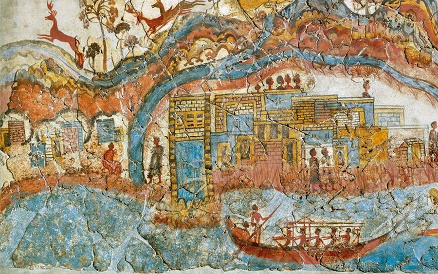 Santorini: Mythical Day Trip to Akrotiri with Volcano Cruise - The Wooden-Boat Cruise to Santorini’s Volcano Base