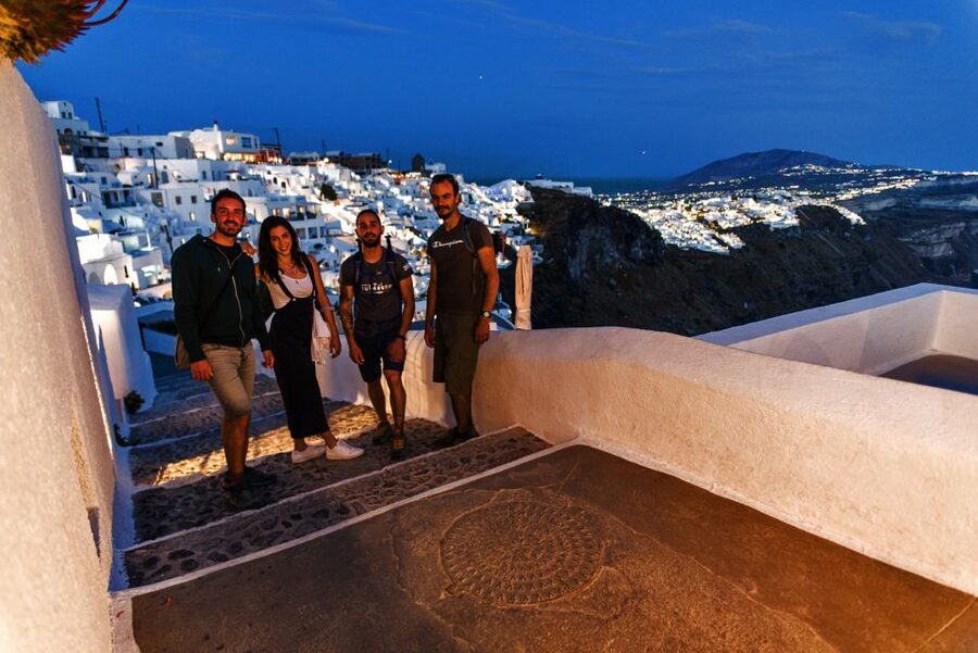 Santorini: Night Hike, Wine Tasting, and Greek Dinner - Key highlights worth your attention