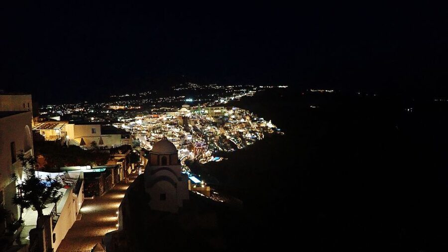 Santorini: Night Hike, Wine Tasting, and Greek Dinner - Wine tasting that actually teaches: Assyrtiko and Vinsanto