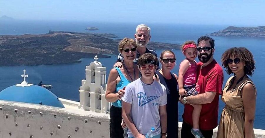 Santorini Panoramic Firostefani & Oia Blue Dome Private Tour - Firostefani and the Three Bells Church photo stop