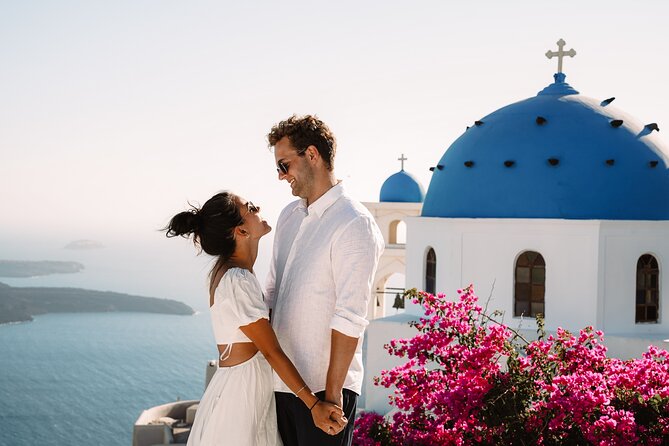 Santorini Photo Shoot and Tour at Unique Spots with a Local - Stop 1: Santorini Volcano Vistas and the Classic Blue/White Look