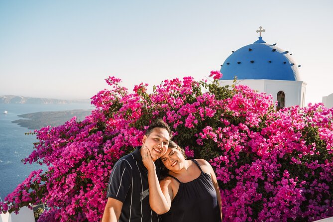 Santorini Photo Shoot and Tour at Unique Spots with a Local - Stop 2: Anastasis Church Blue Dome Photos from Multiple Angles