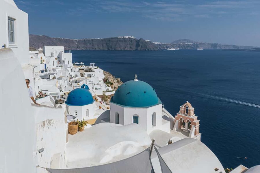 Santorini: Private 3-Hour Highlights Tour for Cruise Guests - How the cable car meeting works for cruise passengers