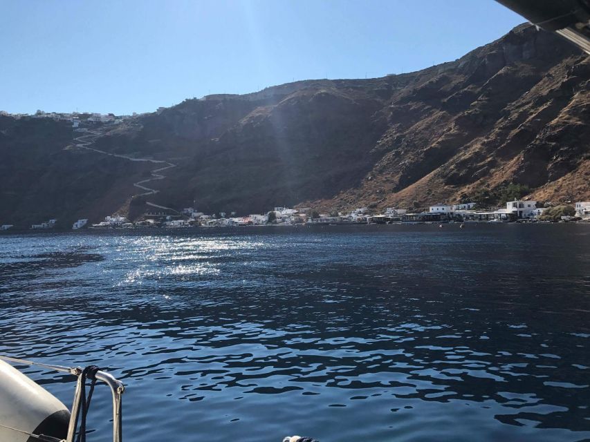 Santorini: Private 5-Hour Sunset Sailing Tour with Dinner - Sunset Inside the Caldera: Colors, Timing, and Space to Enjoy Them