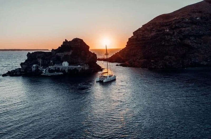 Santorini: Private Catamaran Cruise with BBQ Meal and Drinks - Key takeaways before you go