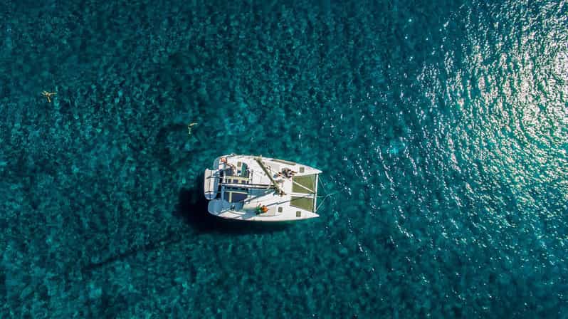 Santorini: Private Catamaran Cruise with Food & Drinks - Key highlights worth your time