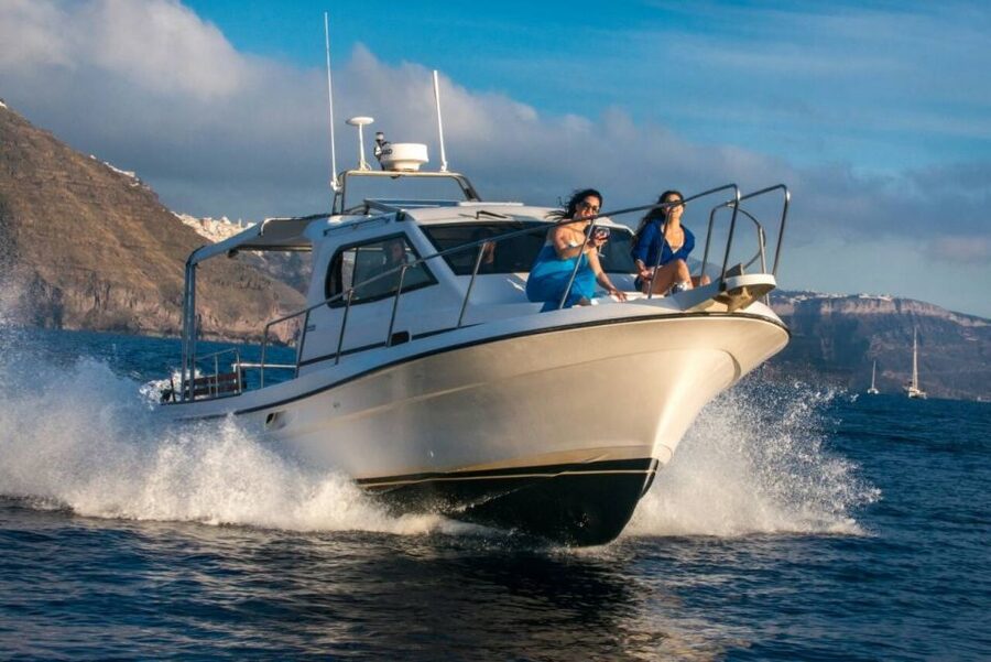 Santorini Private Cruise boat fishing tour - BBQ, Snorkeling - How the 5-hour schedule keeps the day fun, not rushed