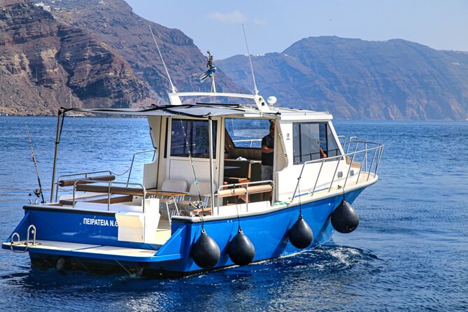 Santorini Private Cruise Sightseeing Tour with BBQ and Drinks - The Santorini Volcano stop: what you’re really getting
