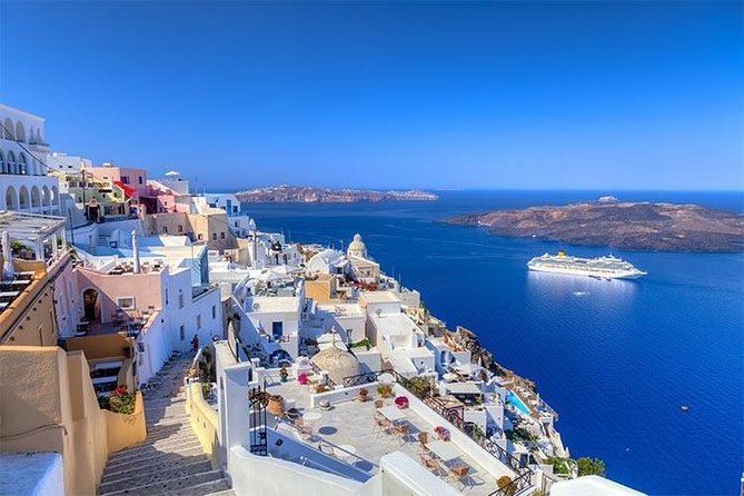 Santorini Private Custom Tours 3 - 7 Hours - Pickup and the AC minibus: the not-so-glamorous advantage