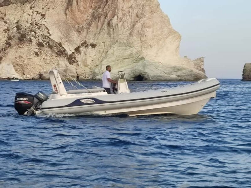 Santorini: Private Customizable Boat Tour - Onboard Comfort: RIB Size, Gear, Drinks, and Snacks
